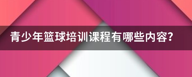 《中国青少年篮球训练教学大纲(2013版)》